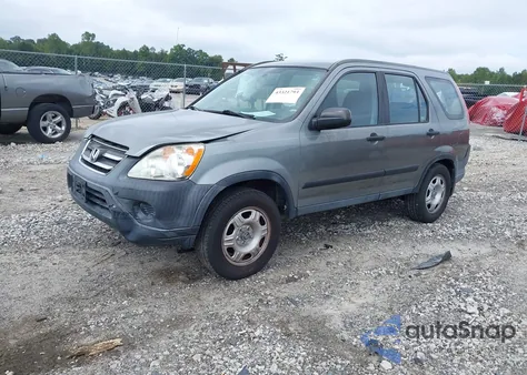 2005 Honda Cr-V Lx из США, поврежденный, VIN SHSRD78505U322708
